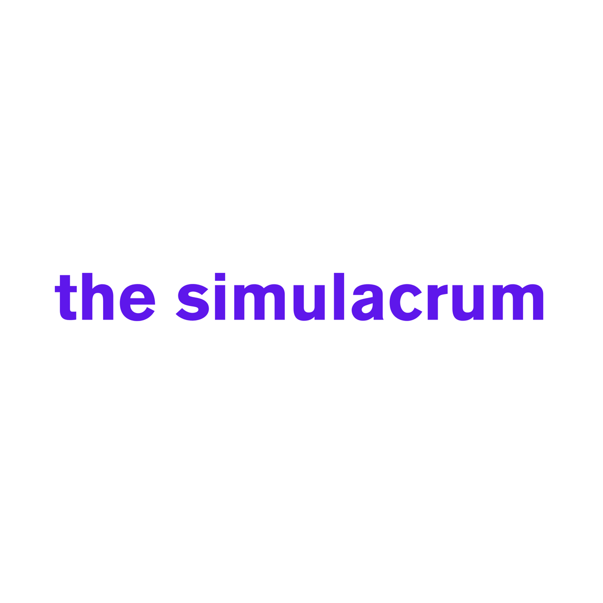 The Simulacrum