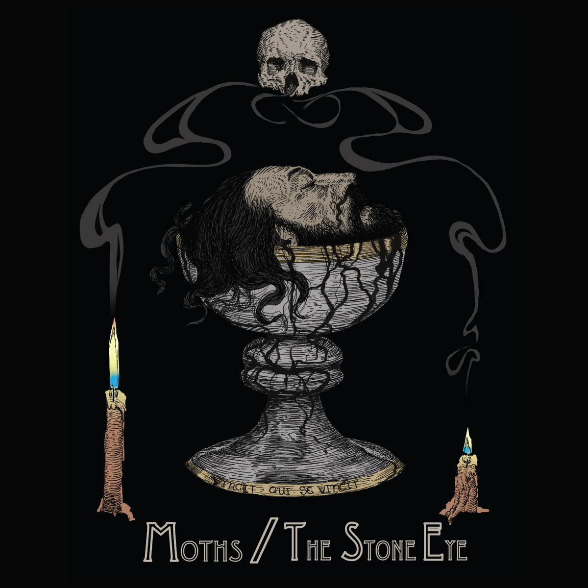 Album artwork for mothsthe-stone-eye-split