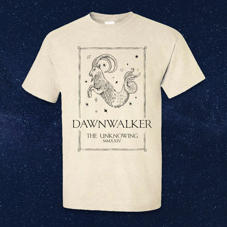 Dawnwalker - "Capricorn" T-Shirt - Natural, Gildan Heavy