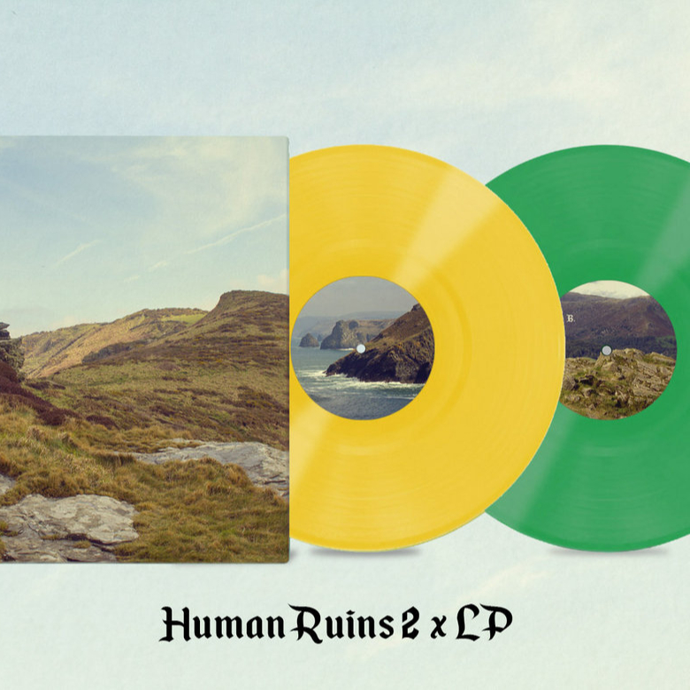 Human Ruins (Remastered) 2LP (Yellow/Green Split)