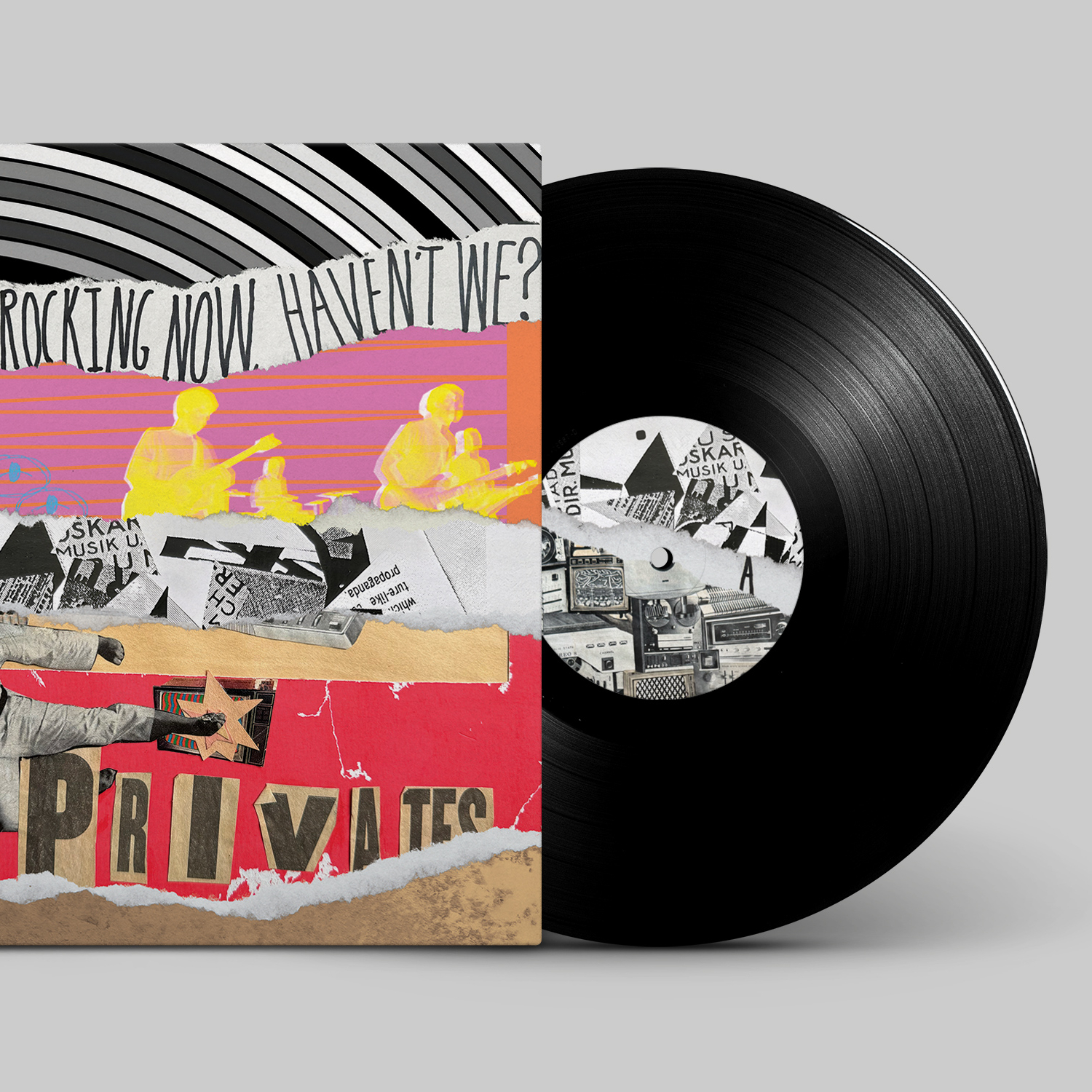 The Privates: We Are Really Rocking Now, Haven't We? 12" LP!