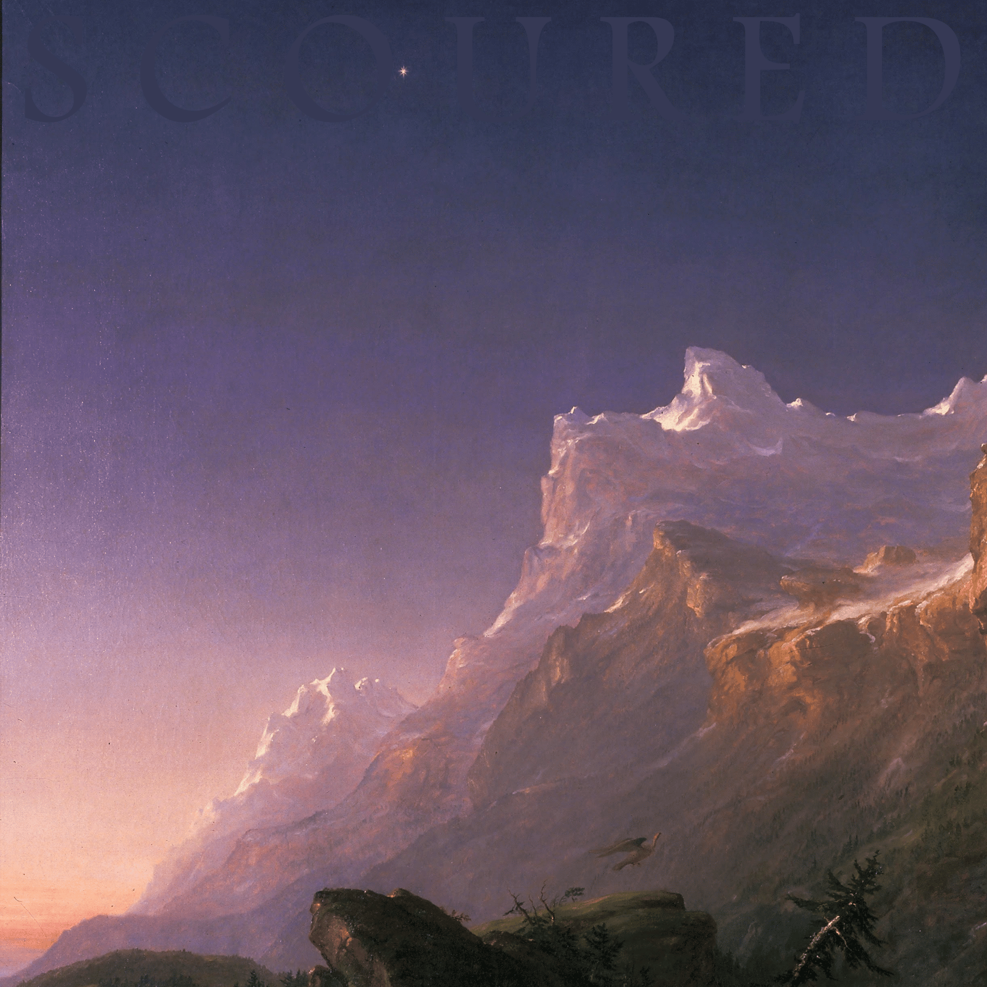 Scoured