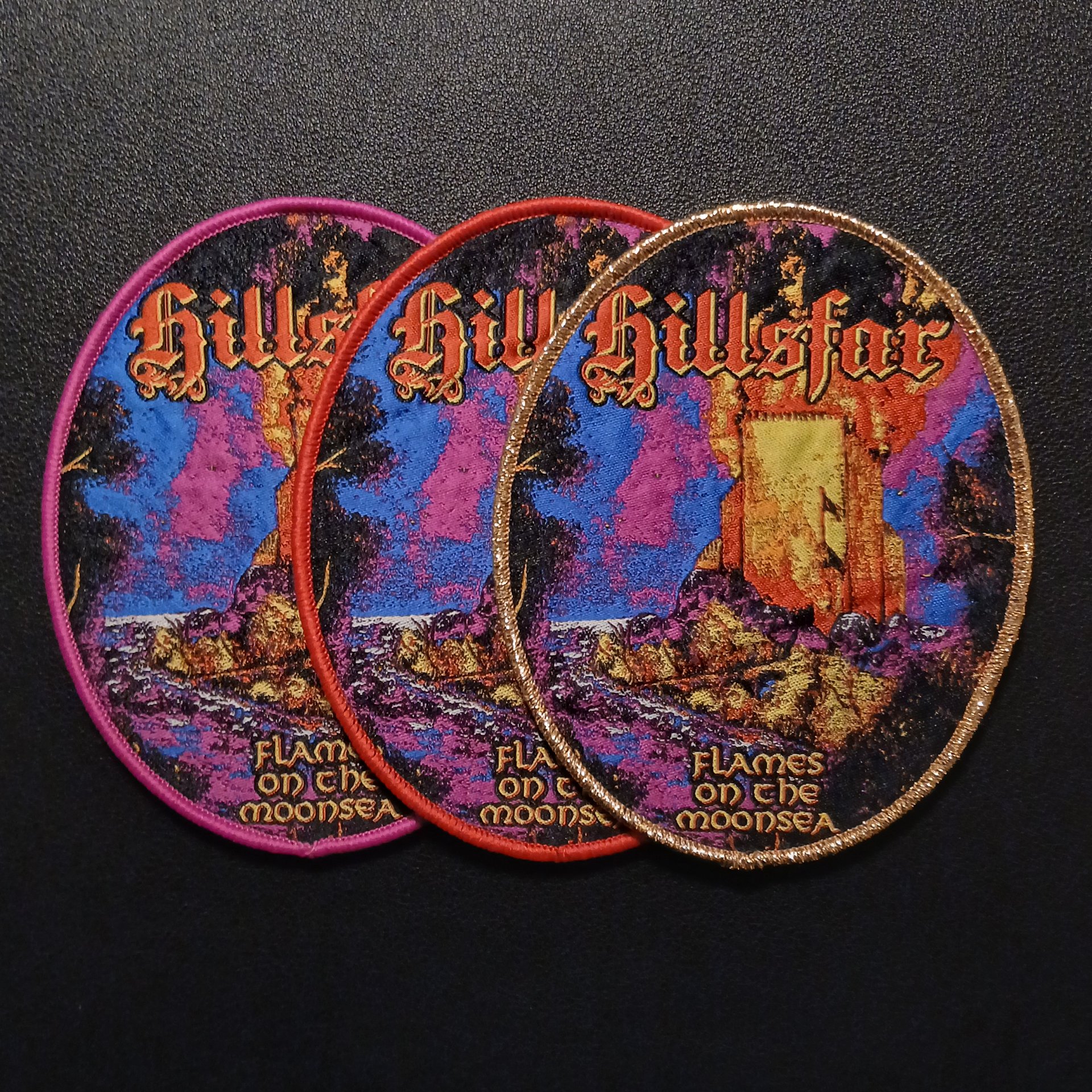 Flames on the Moonsea Woven Patch