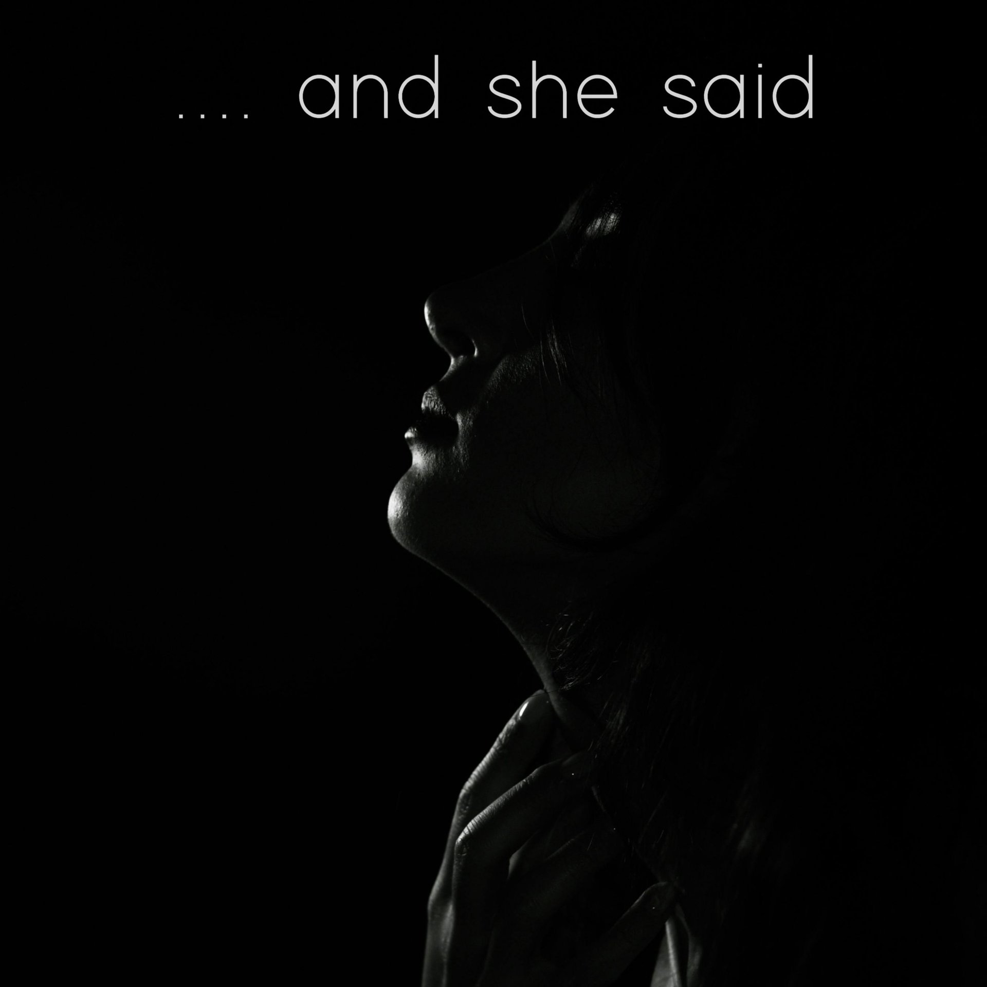 .... and she said