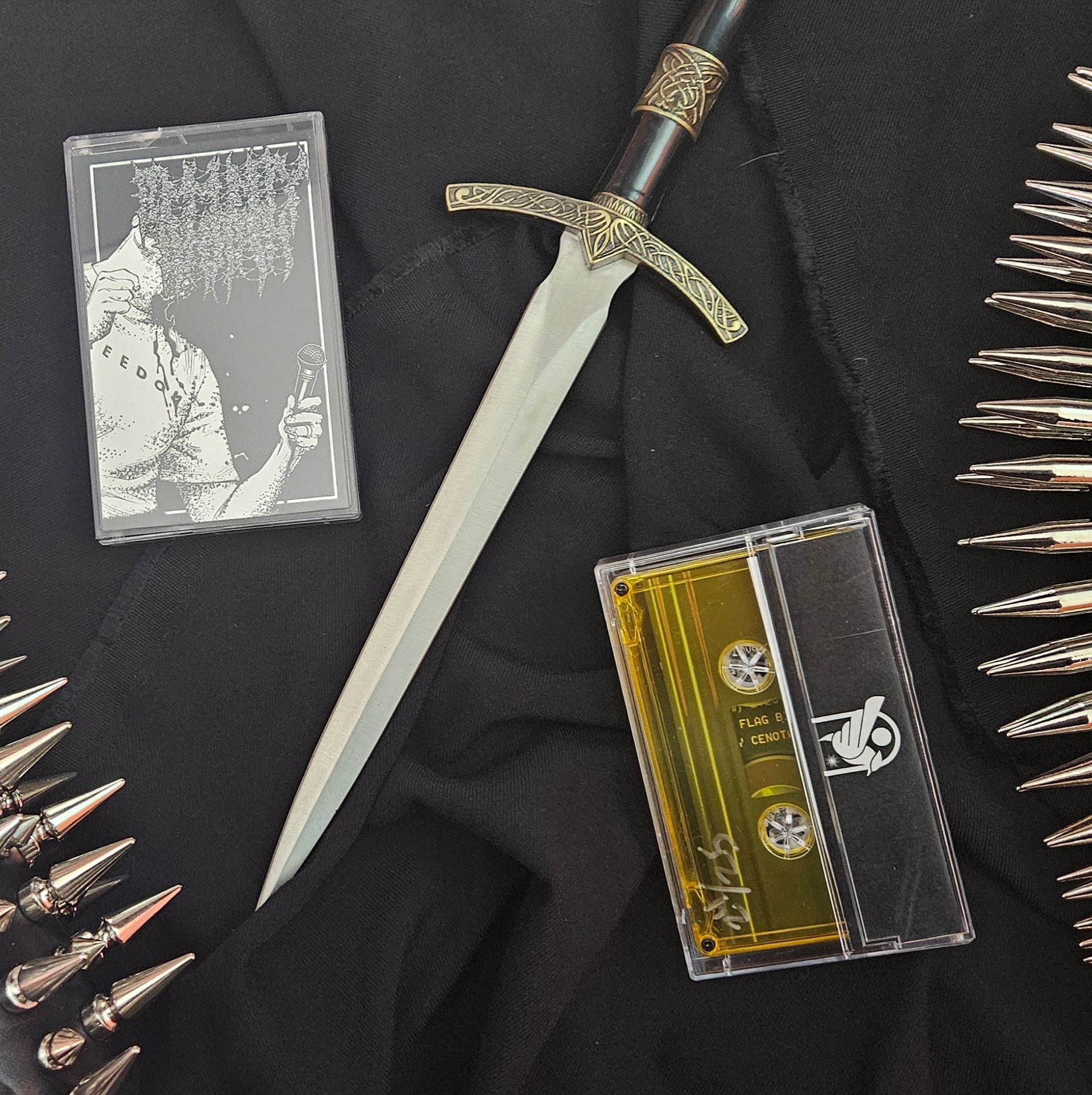 COMMUNITY CENOTAPH 'COUNTING OR NOT COUNTING' Hand Dubbed DIY Cassette