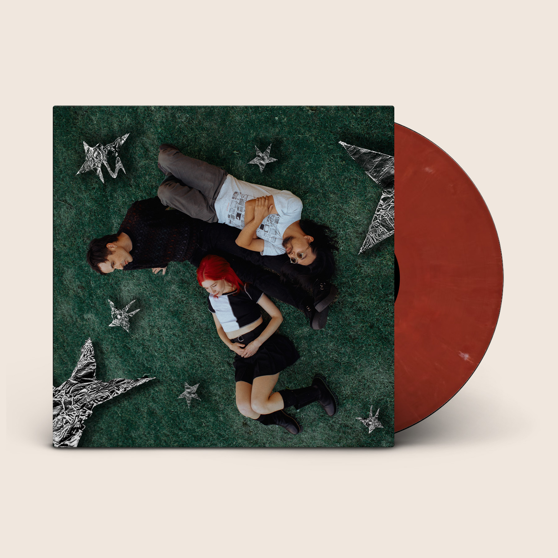 Little Brain LP - Marble Red 12" Vinyl