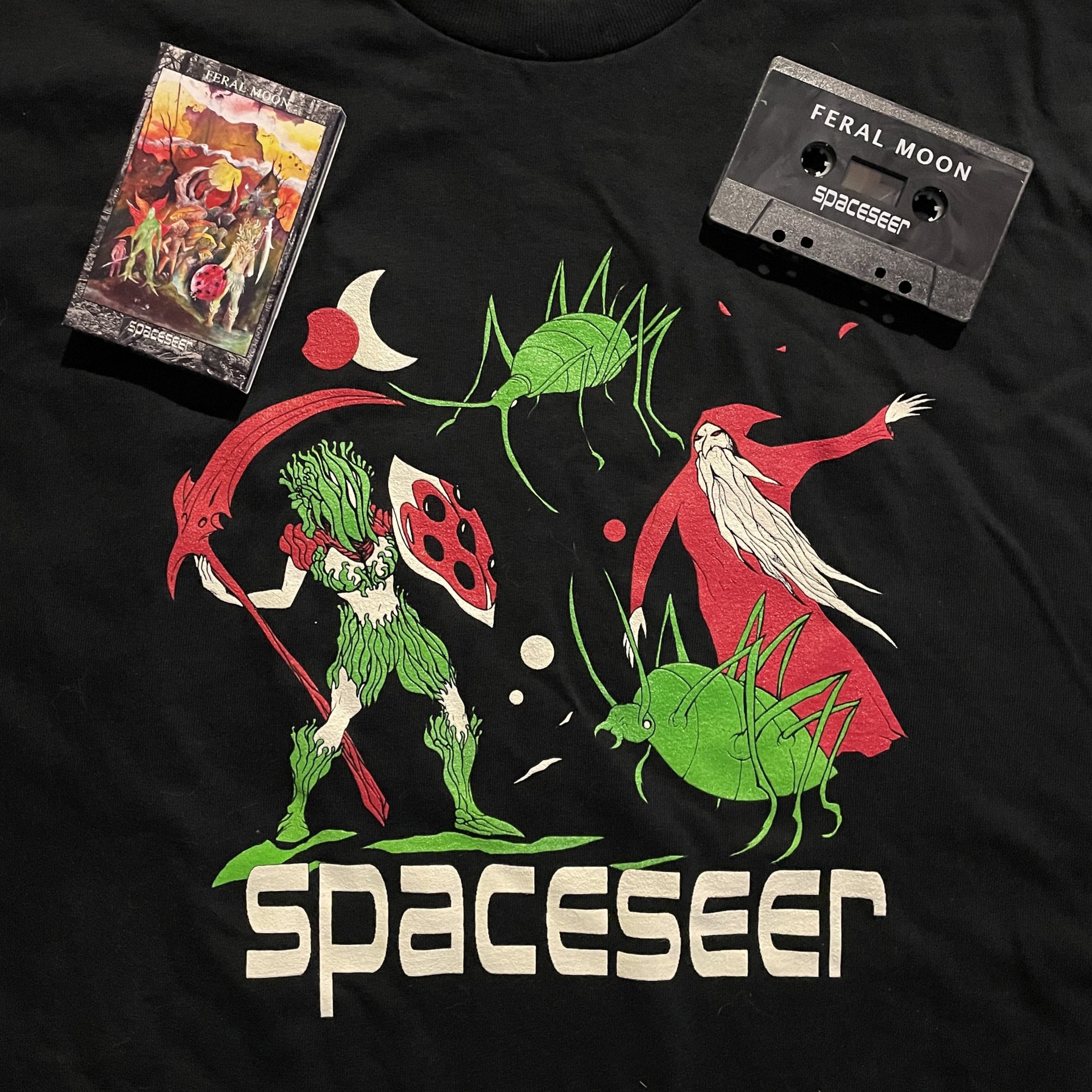 Feral Moon Cassette + Aphid Herder Shirt Bundle
