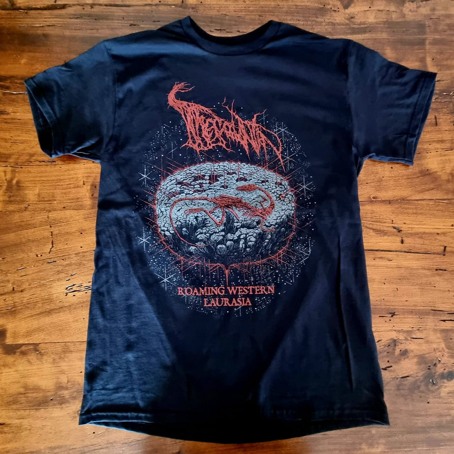 Roaming Western Laurasia Black T-Shirt