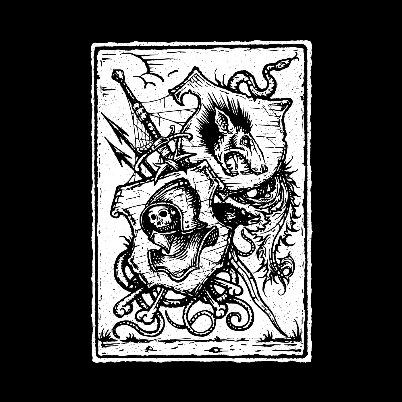 Mortwight / Vermin Halls Split