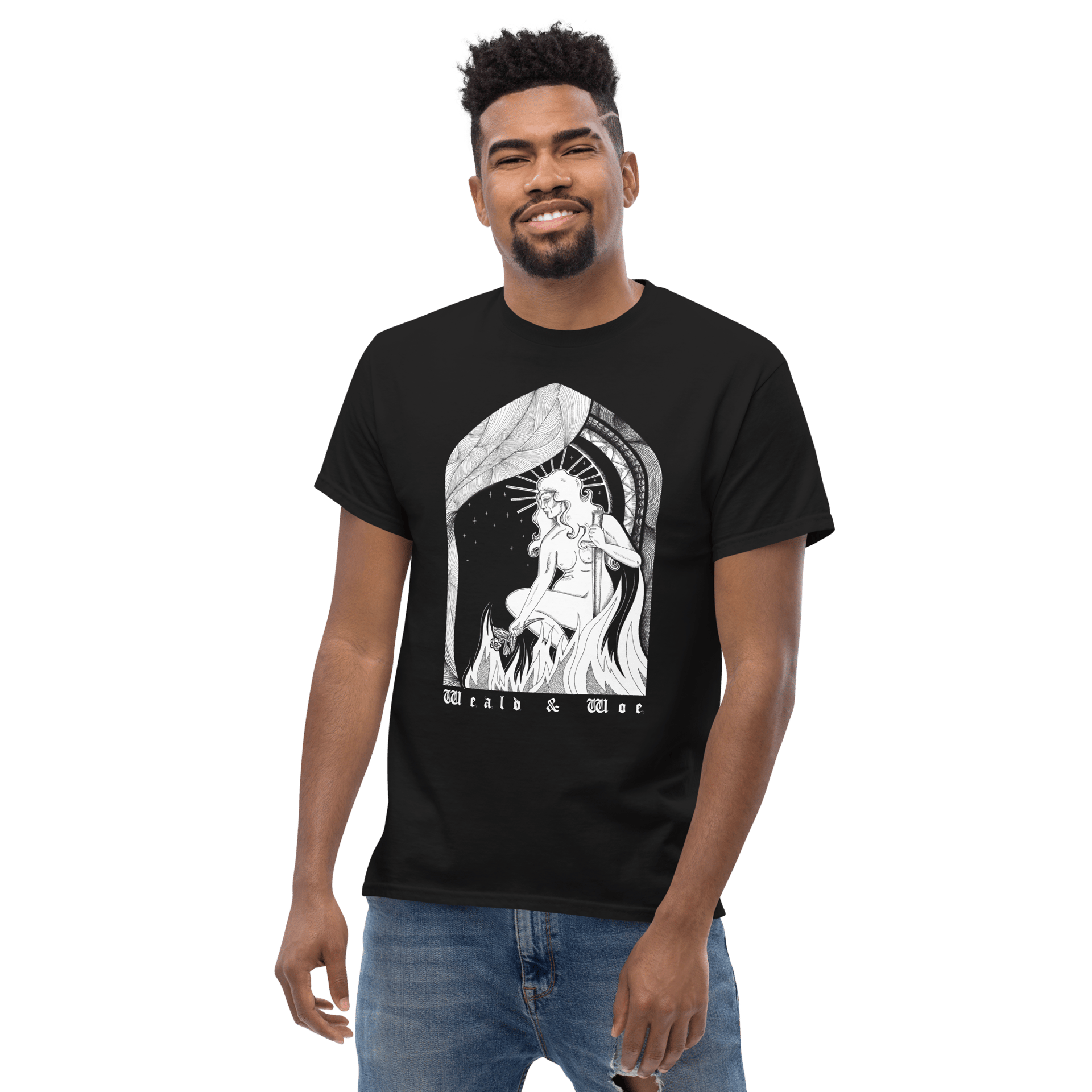 'Fire Woman' t-shirt