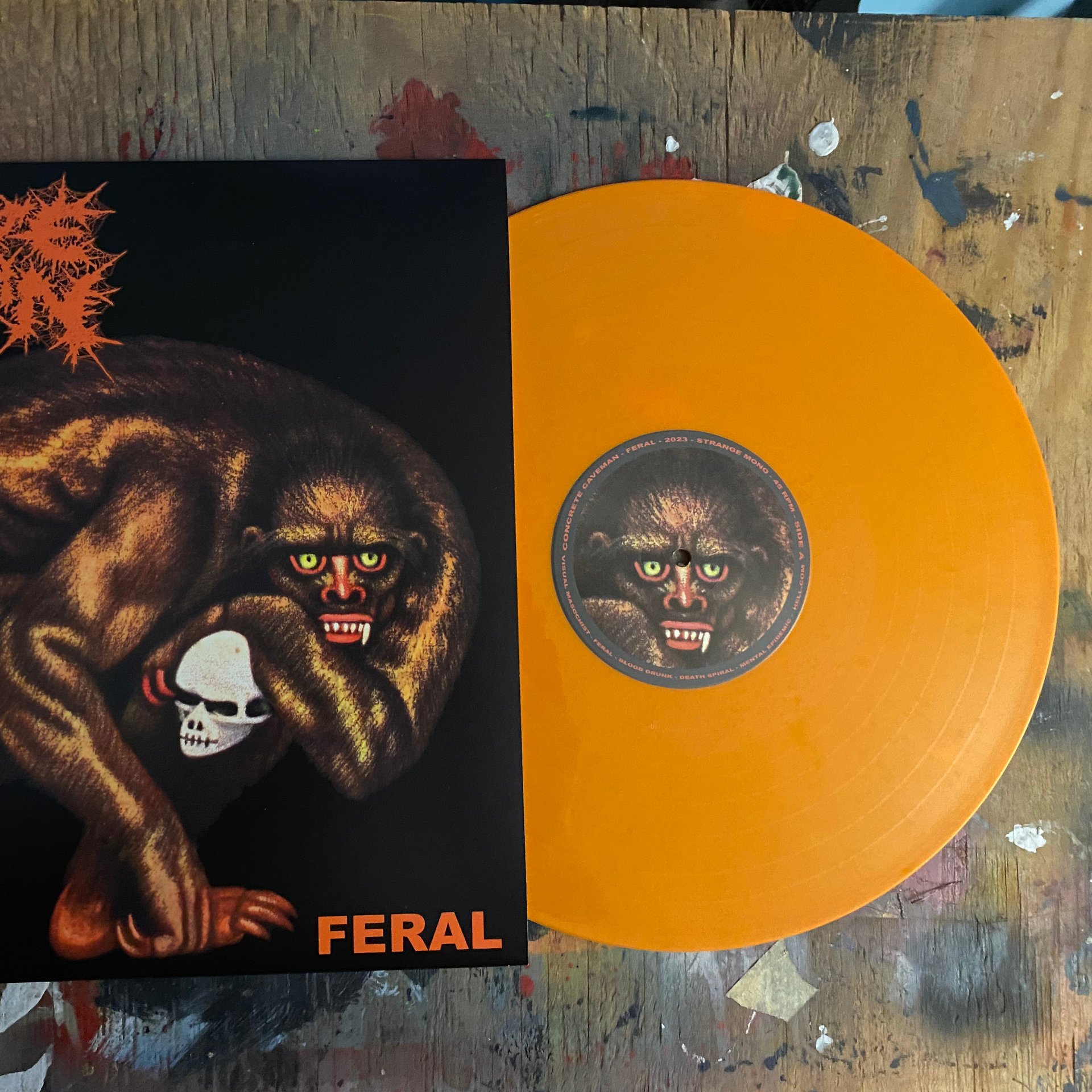 Limited Edition "Prehistoric Amber" Colored Vinyl