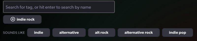 Tag relationships in Explore