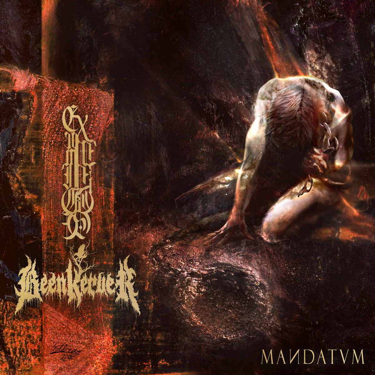 BEENKERVER / EXCOMMUNICATIO "mandatvm" split LP