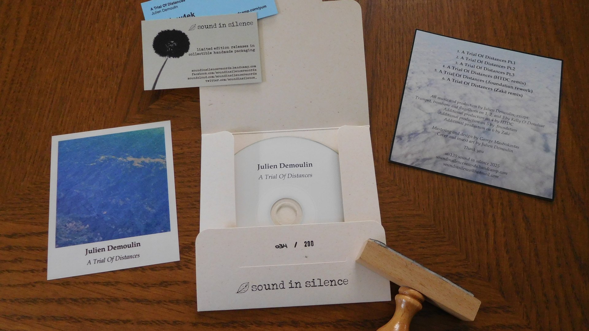 A Trial Of Distances ltd ed CDr