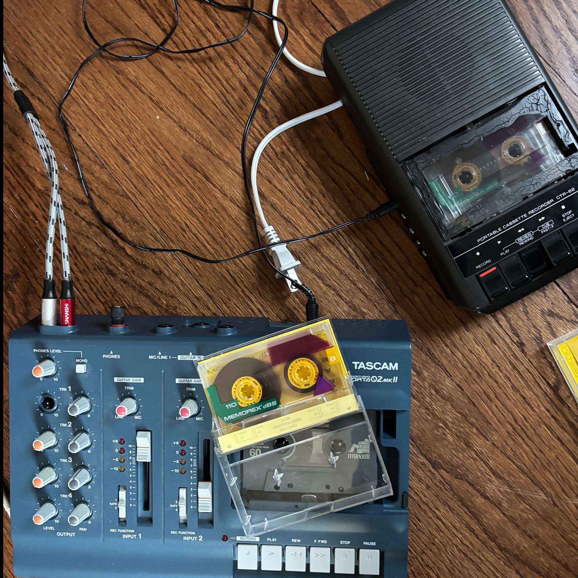 Home-dubbed cassette