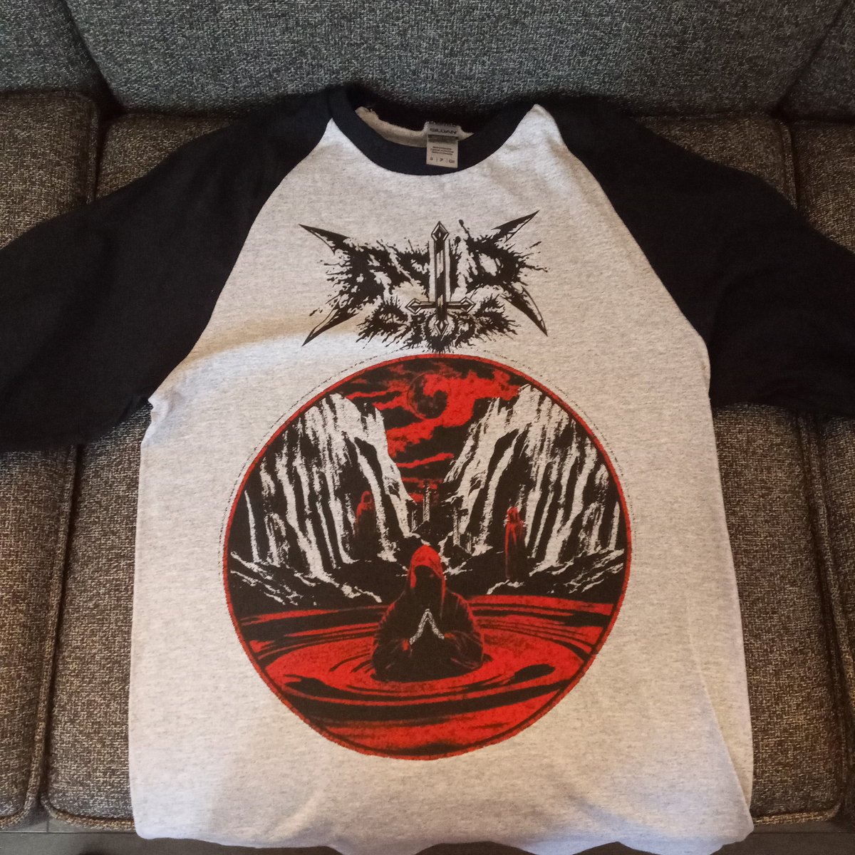 Crimson Death Baseball Tee