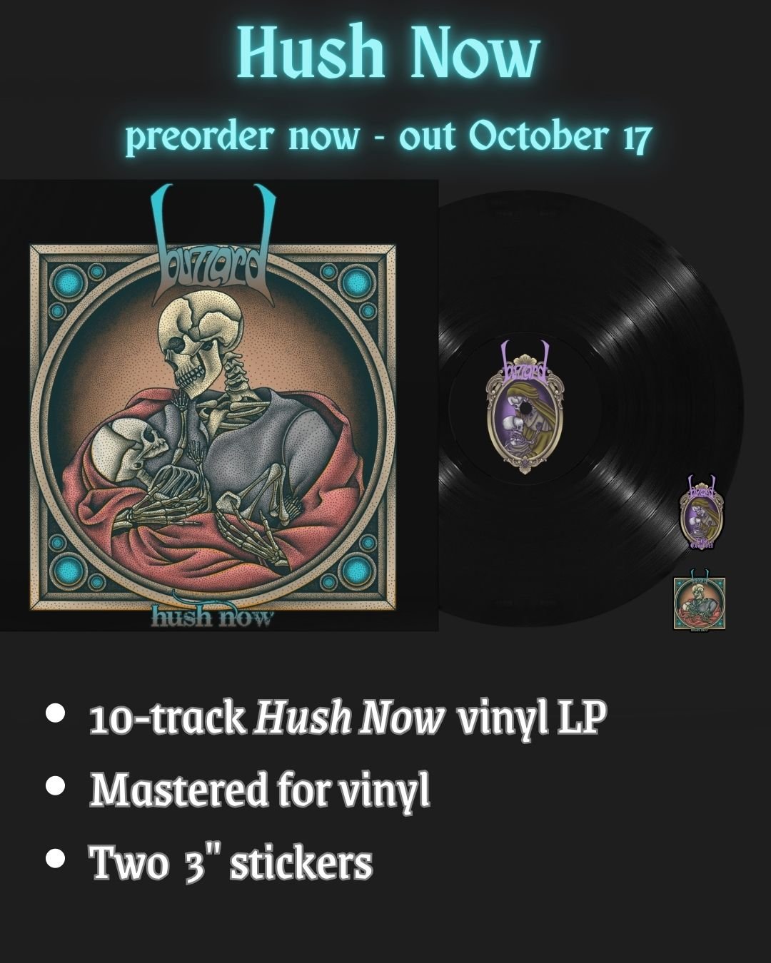 Hush Now Vinyl LP (Limited)