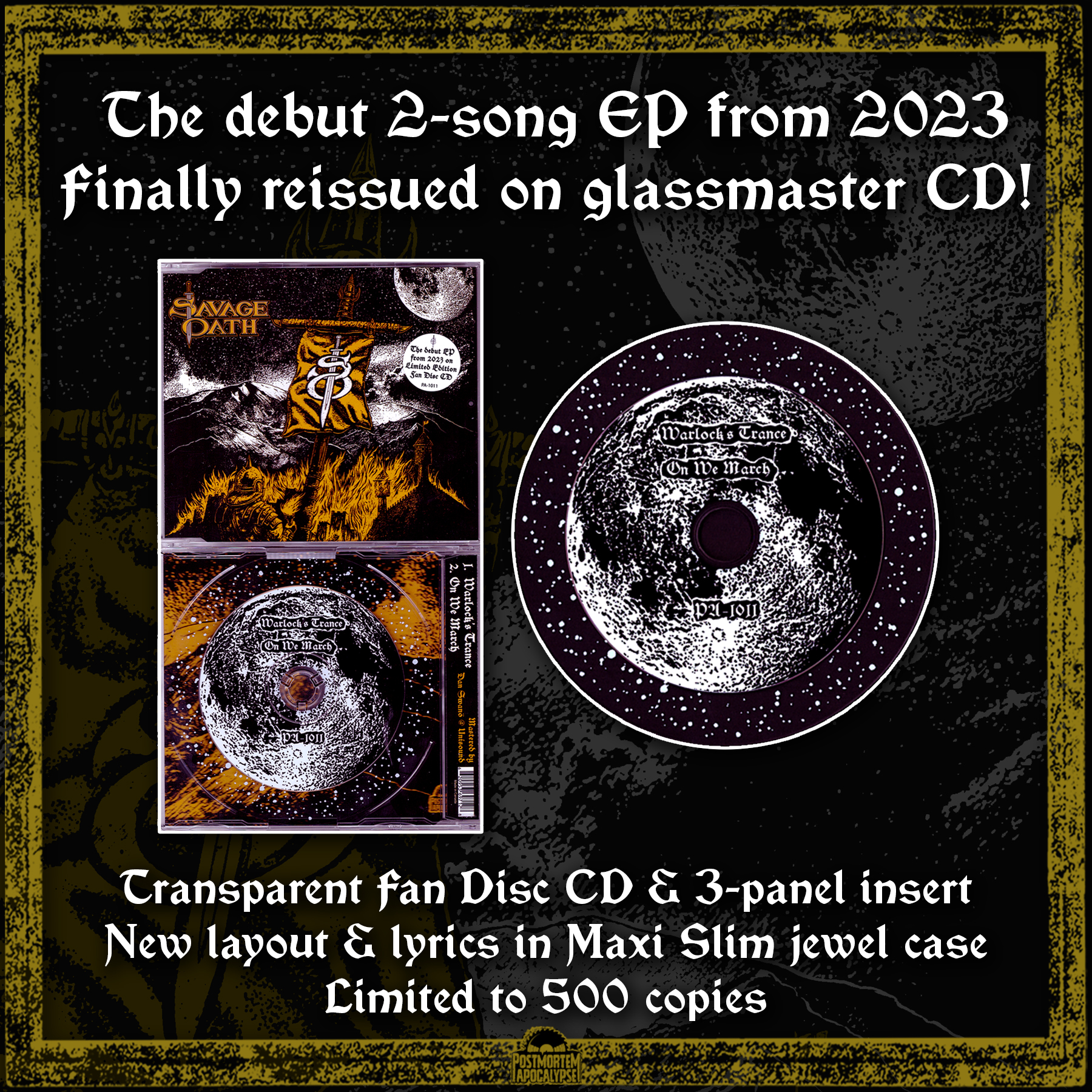 Savage Oath EP - Fan Disc CD