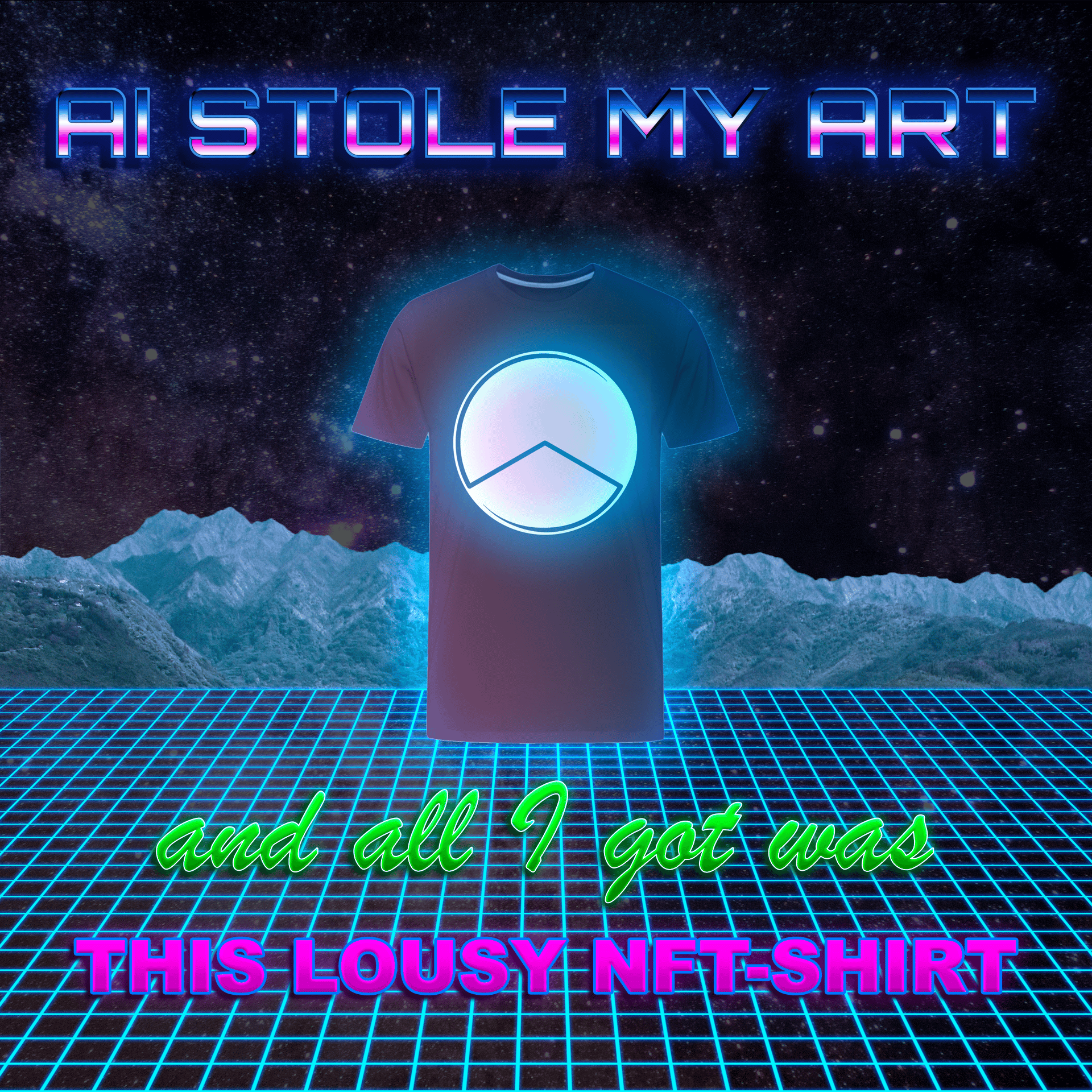 AI Stole My Art and All I Got Was This Lousy NFT-Shirt