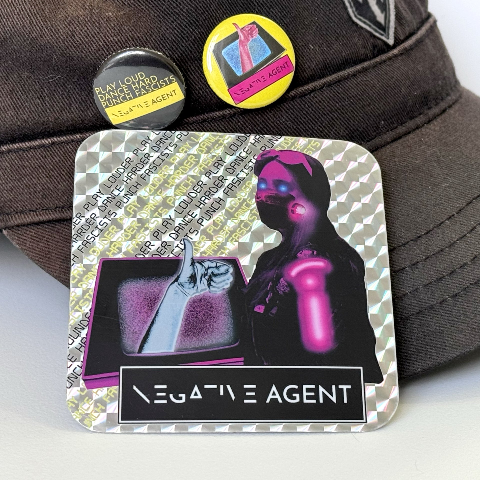 Button & Sticker Set
