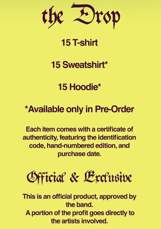 MERCH COLLAB WITH GRIM HERESY COLLECTIVE!