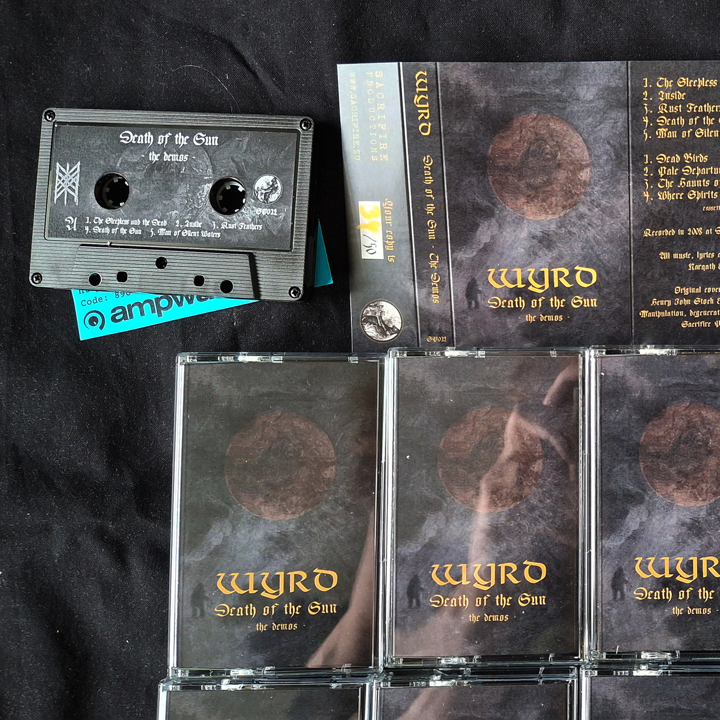 Wyrd [FI] "Death of the Sun" MC 2008/2025