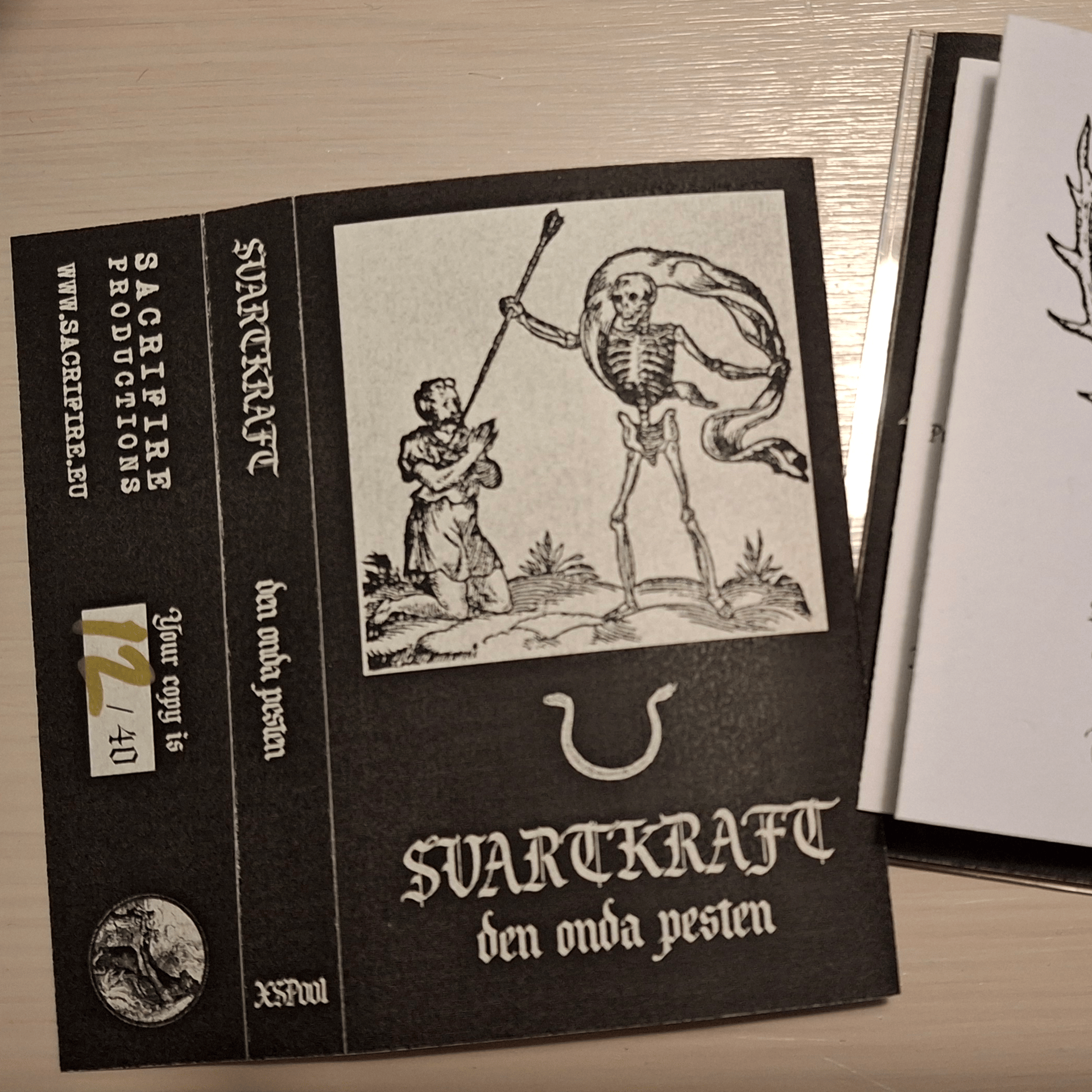 Svartkraft [FI] "Den Onda Pesten" MC 2004/2025