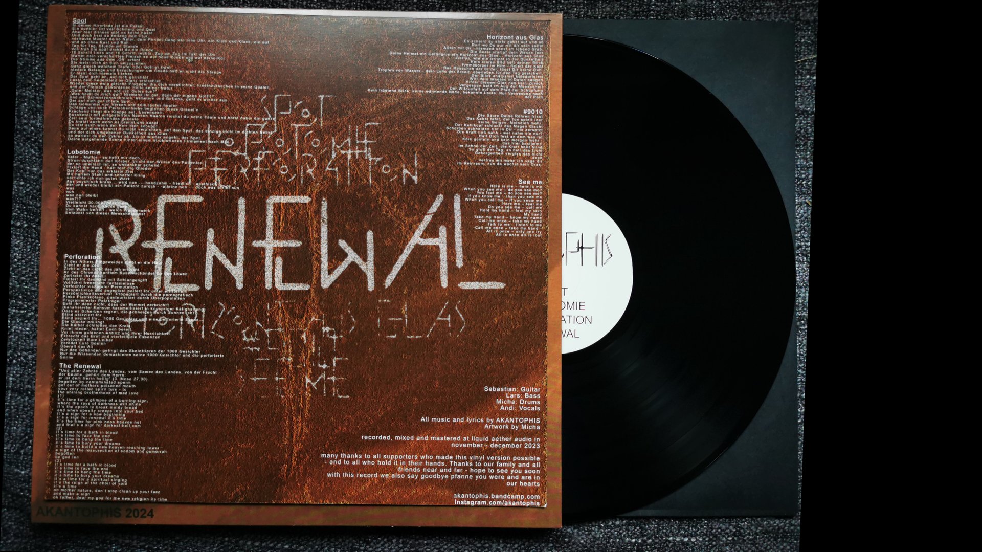 Erneuerung 12" Vinyl