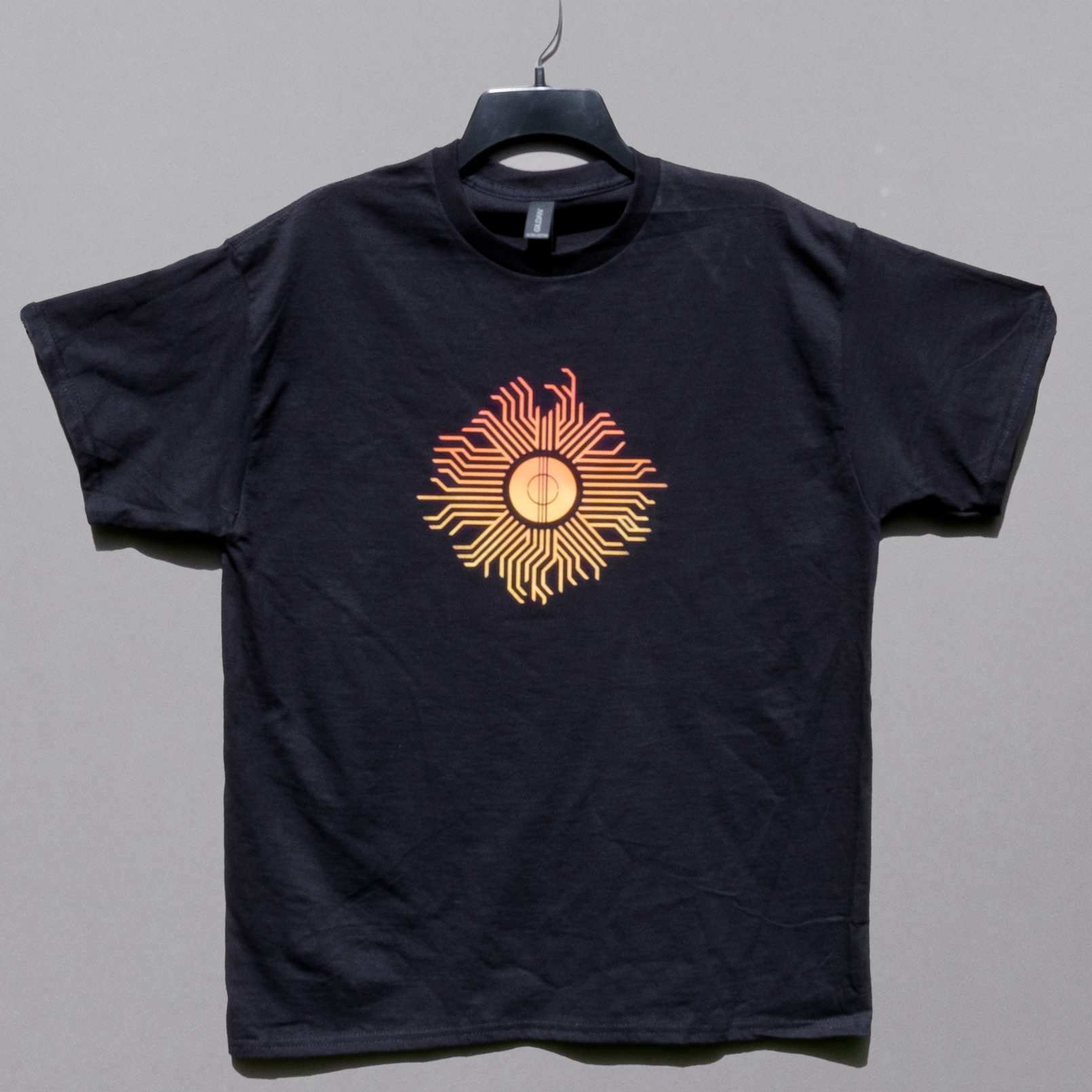 Solid-State Sunlight "circuit sun" graphic t-shirt (first run)