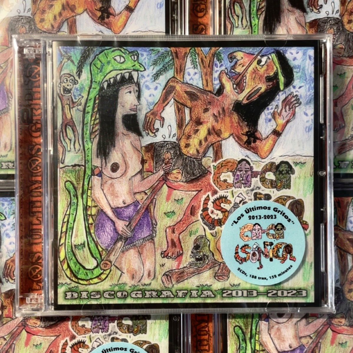 Cacasónica - "Los ÚltimosGritos (Discografia 2013-2023)" 2CD