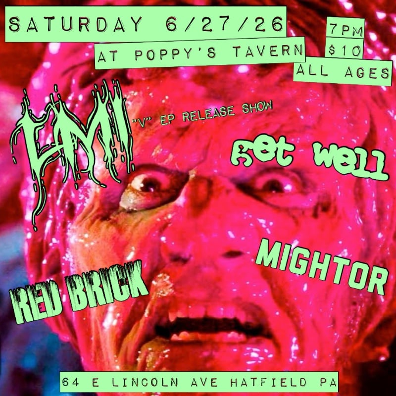 Next up! 6/27 in Hatfield for the LMI record release