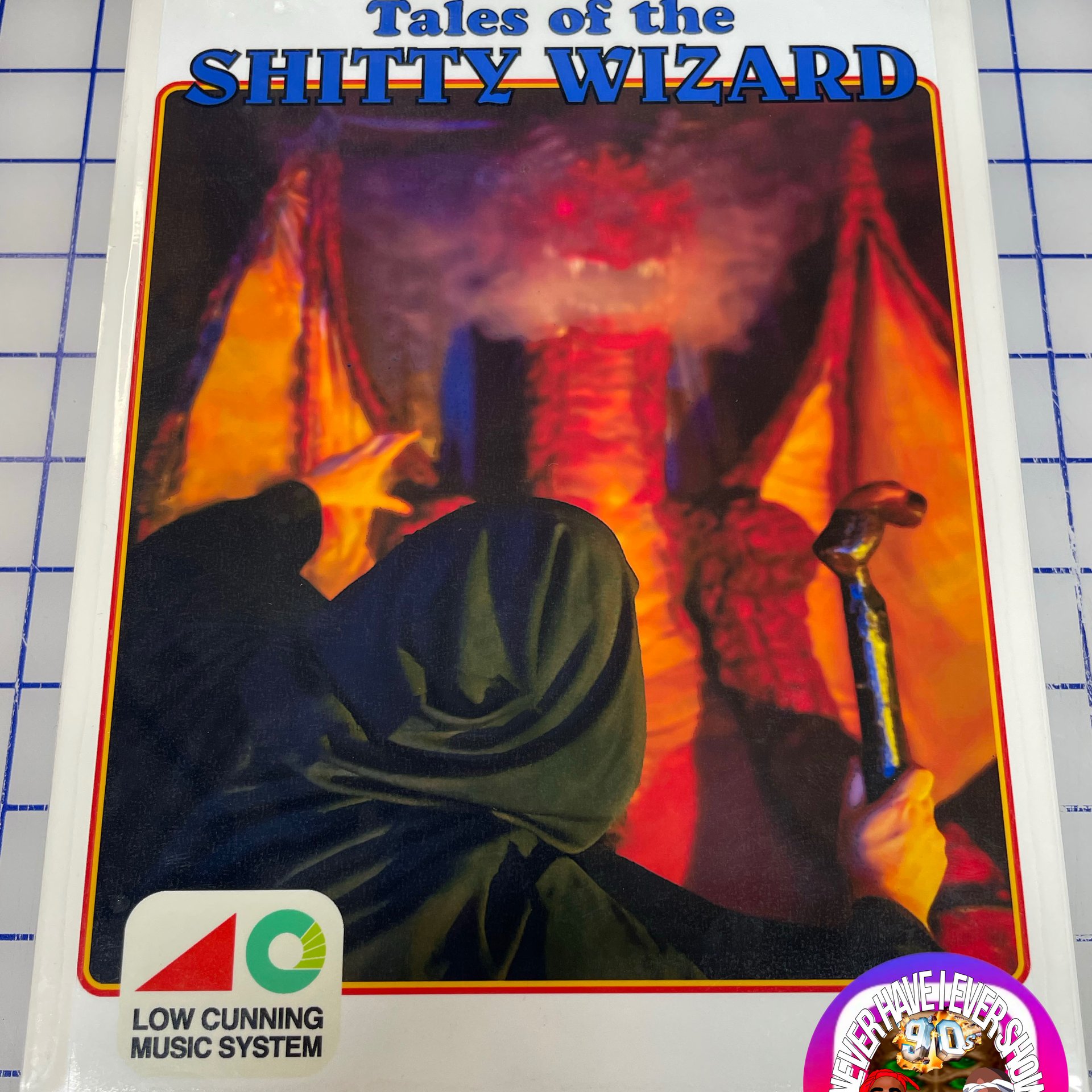 "Tales of the Shitty Wizard" 90's big box PC edition w/ resin toy