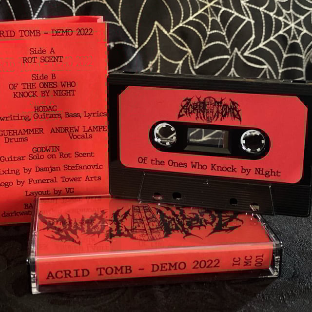 Acrid Tomb demo CD