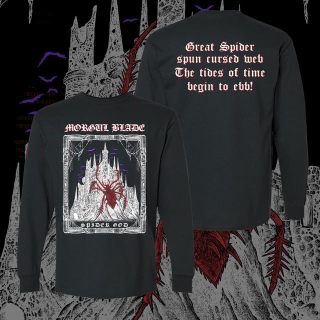 SPIDER GOD black longsleeve