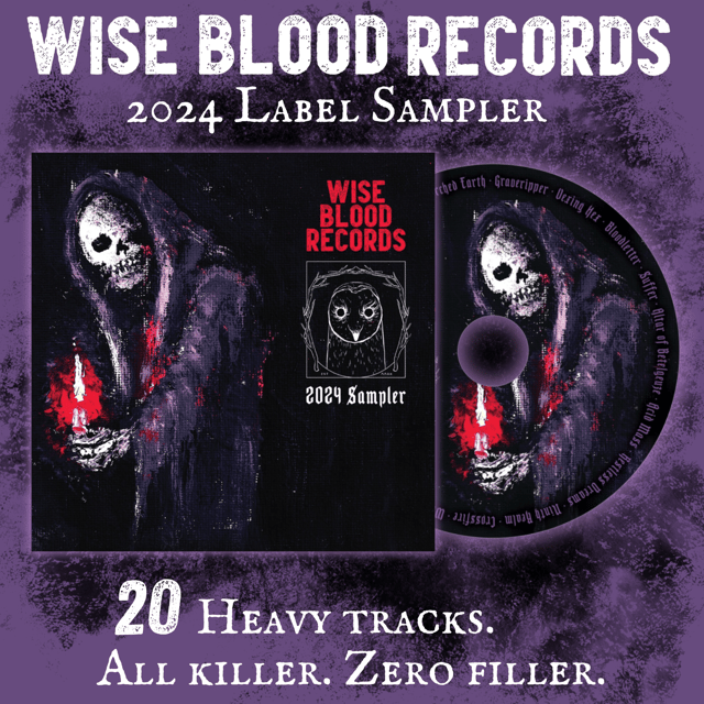 Wise Blood Records 2024 Label Sampler - CD (Limited Edition)