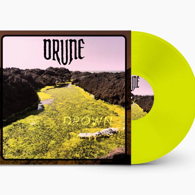 12" Translucent Sludge Yellow Vinyl