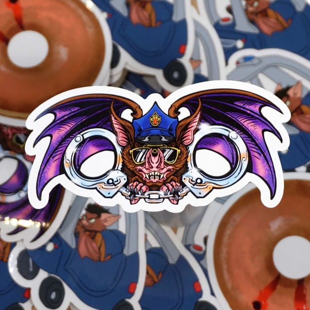 Cuffs Sticker - FREE SHIPPING