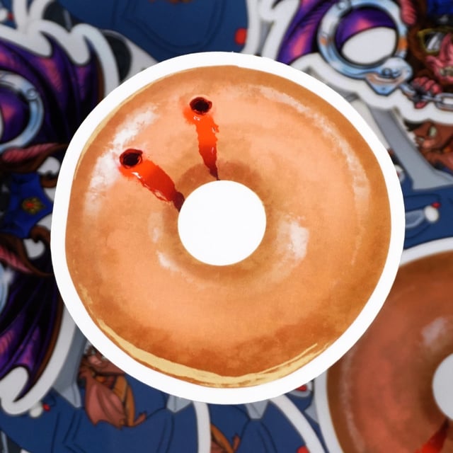 Donut Sticker - FREE SHIPPING