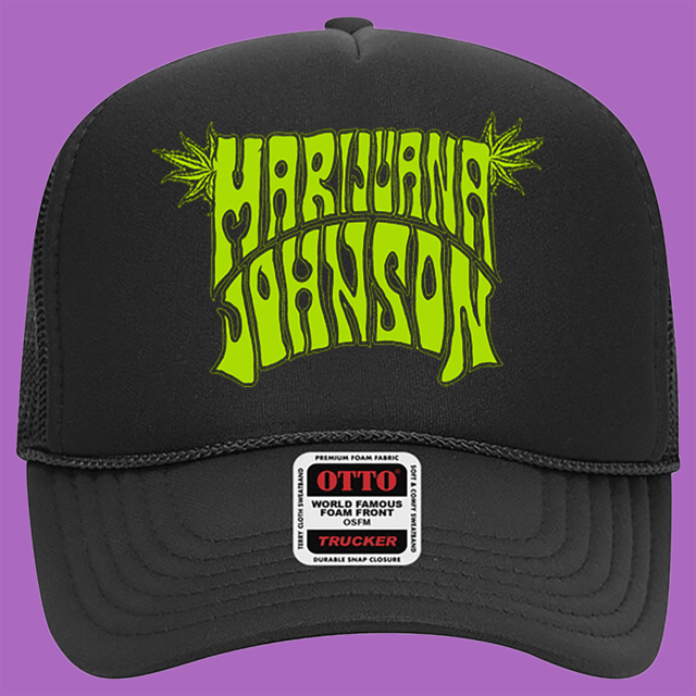 MJ Green Logo Hat