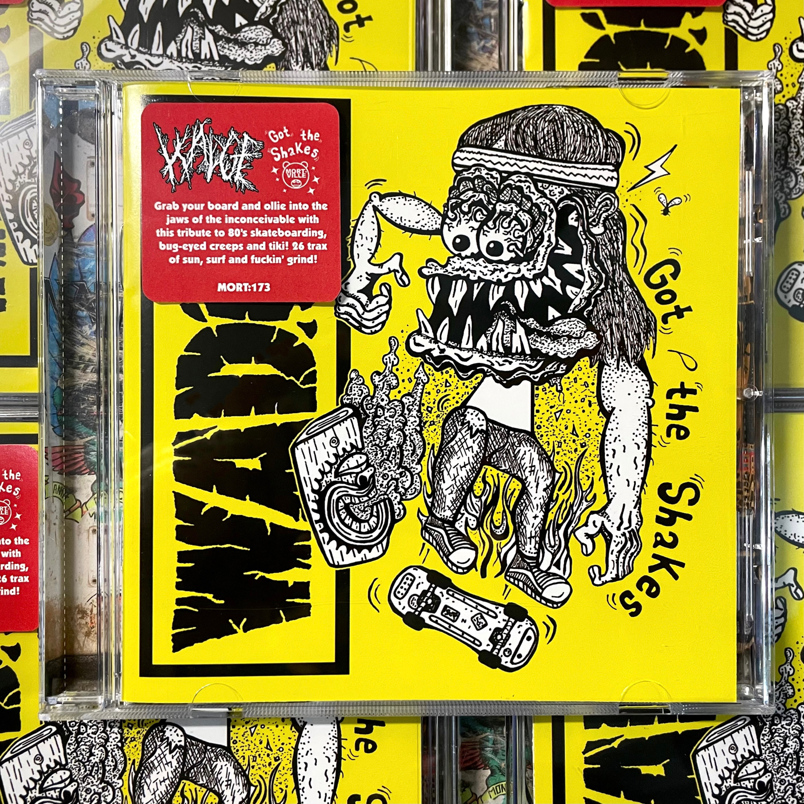 【廃盤】Novel Core 1st album WCMTW CD Wadge - “Got The Shakes” CD · Mortville Noise